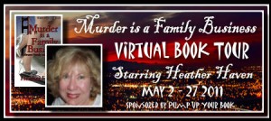 Murder is a Family Business tour banner