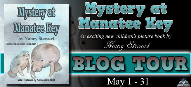 Mystery at Manatee Key banner blog tour