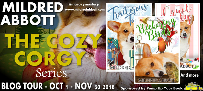 The Cozy Corgi Mysteries Banner