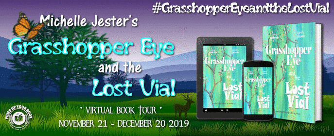 Grasshopper Eye and the Lost Vial banner anim 2