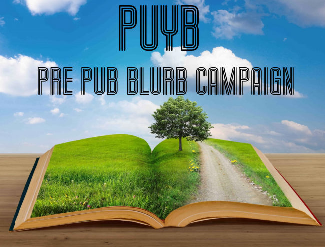 PUYB Pre-Pub Blurb Campaign header