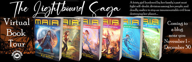 The Lightbound Saga banner